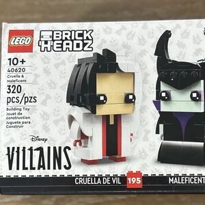 Lego Disney Brickheadz "Cruella & Maleficent" 40620 UNOPENED